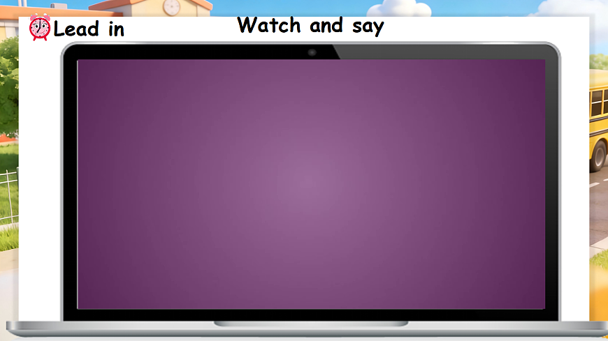 Unit 3 第5课时 Part B Let’s learn&Look and say (教学课件)英语人教PEP版四年级下册（新教材）第5页