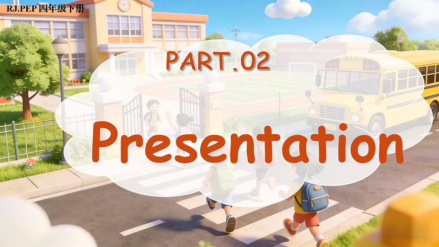 Unit 3 第2课时 Part A Let’s learn&Listen and do (教学课件)英语人教PEP版四年级下册（新教材）第7页