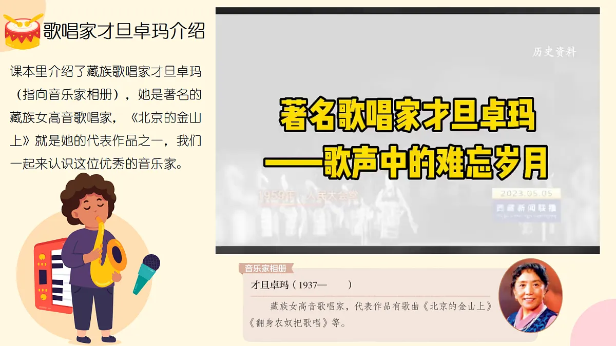 《北京的金山上》课件第5页