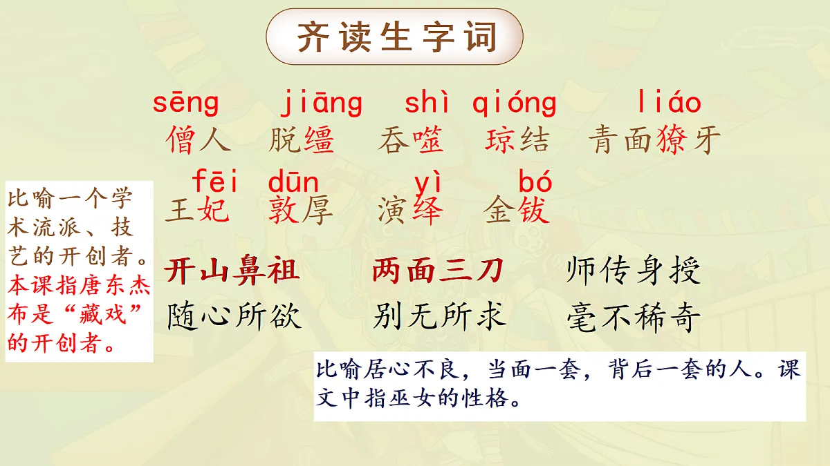 （教学课件）4 藏戏第4页