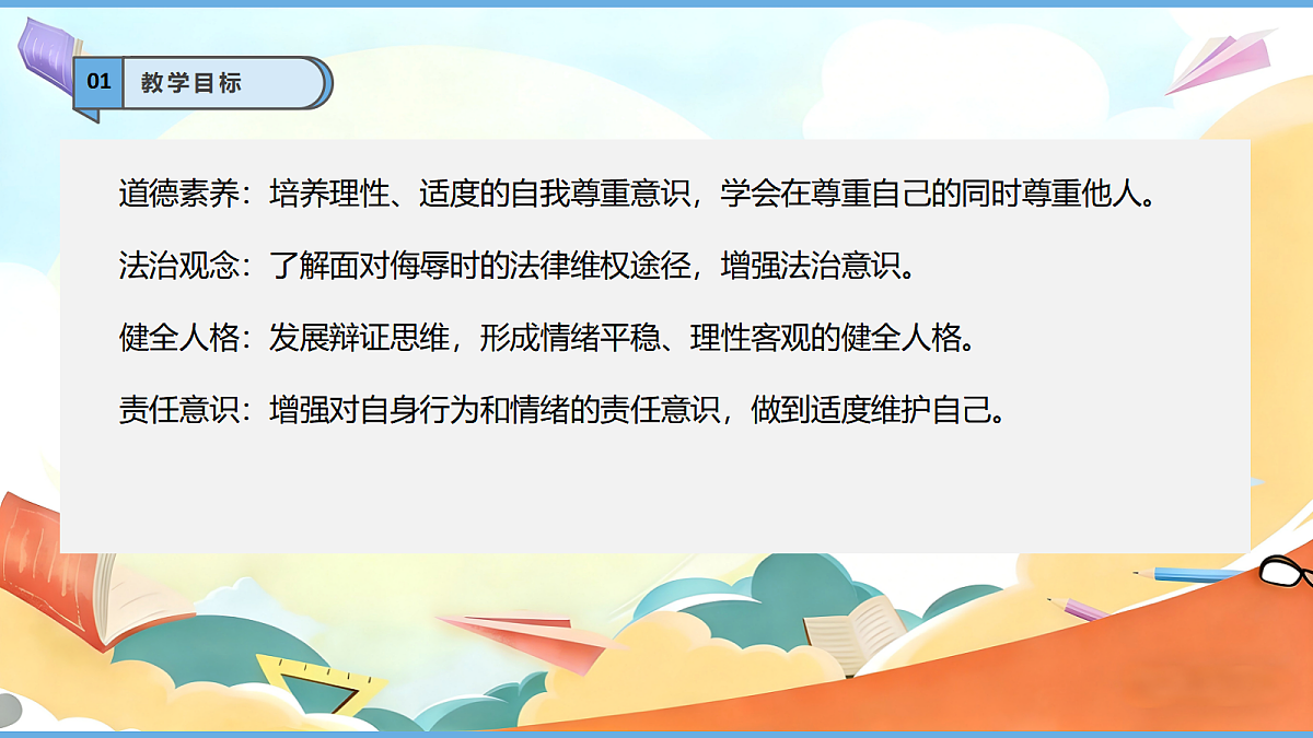 1.2《学会尊重 —— 尊重自己》教学课件第3页