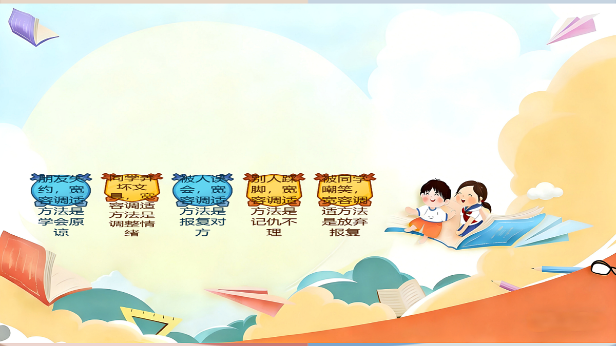 2.2《学会宽容 —— 拥有一颗宽容心》教学课件1第8页