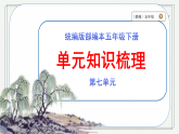2026统编版部编本语文五年级下册第七单元知识梳理复习课件