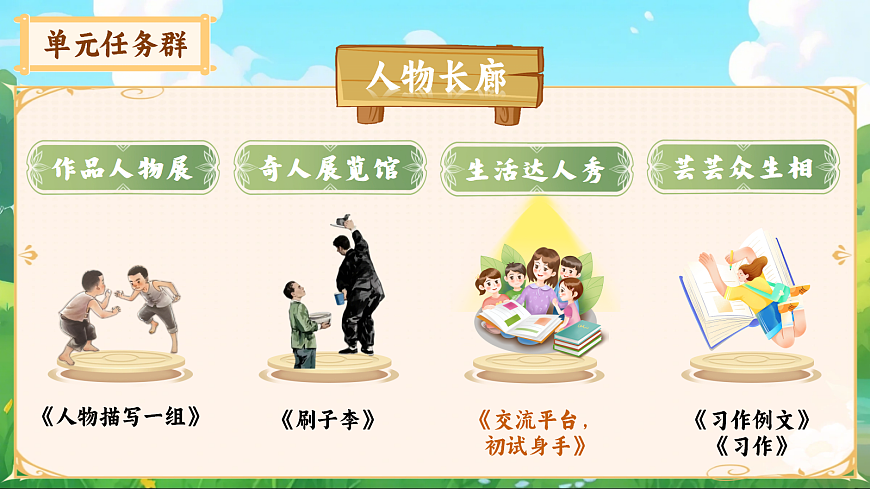 五下第五单元“交流平台、初试身手”第2页