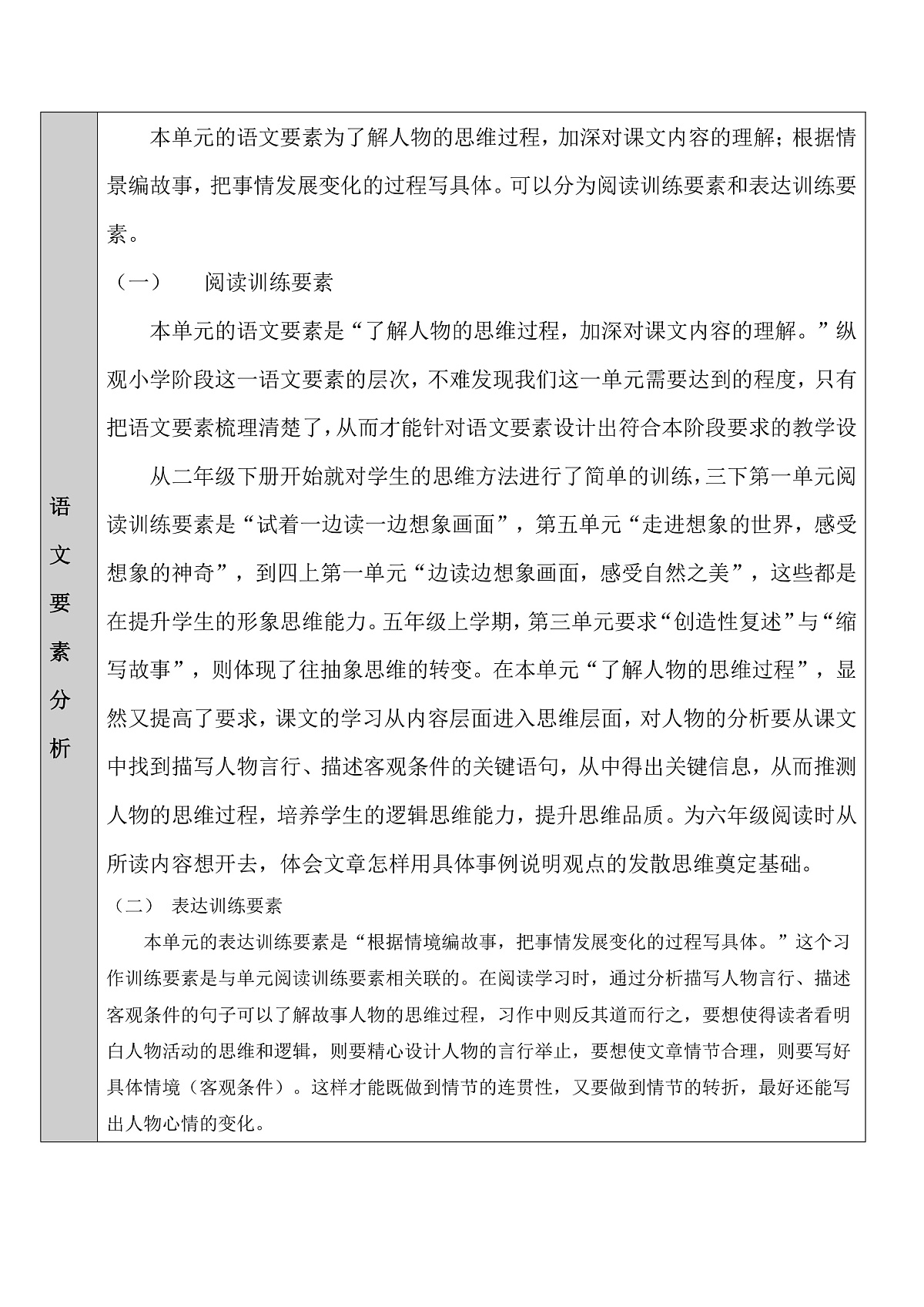 六下第五单元单元导读教学设计第2页