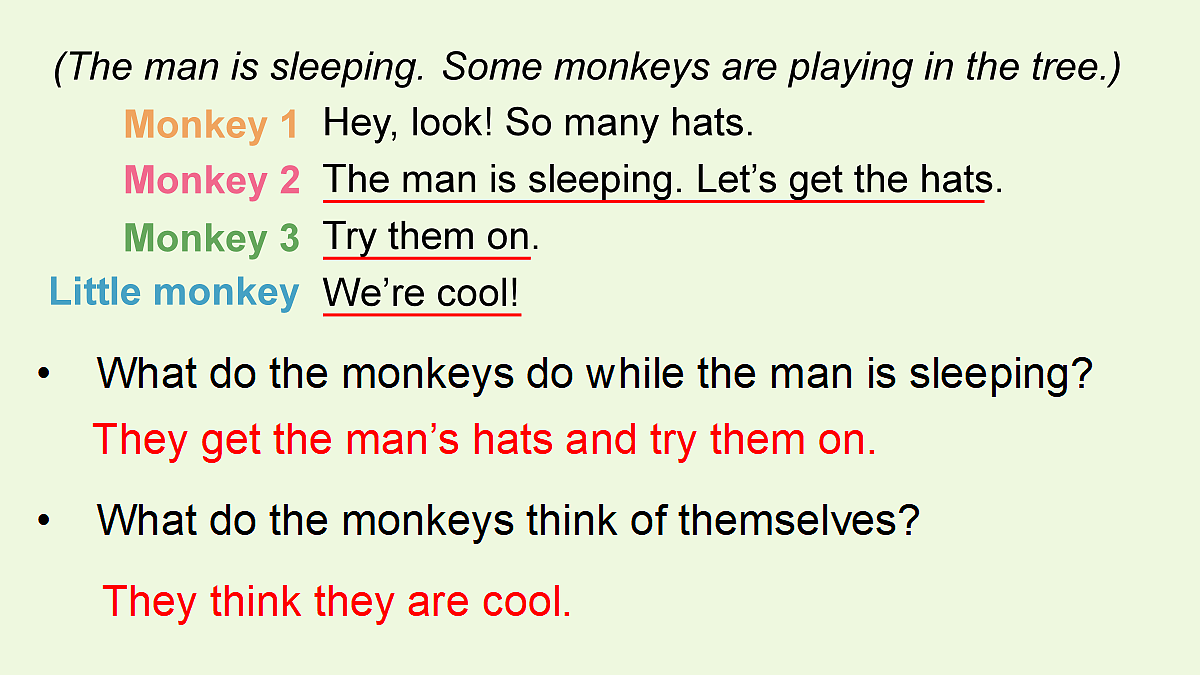 Hats and monkeys第8页