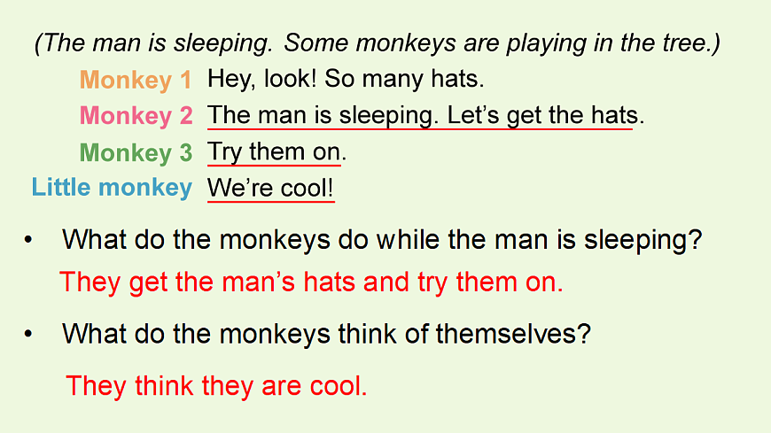 Hats and monkeys第8页