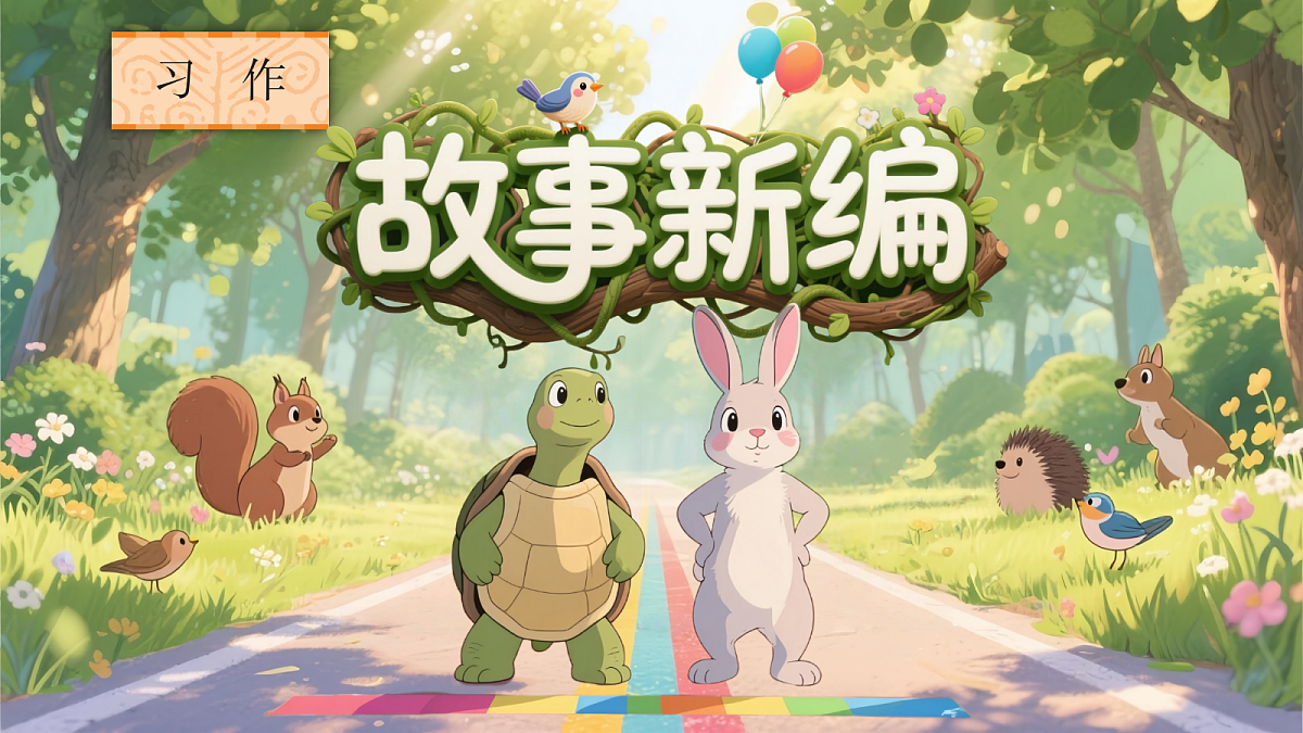 习作《故事新编》第2页