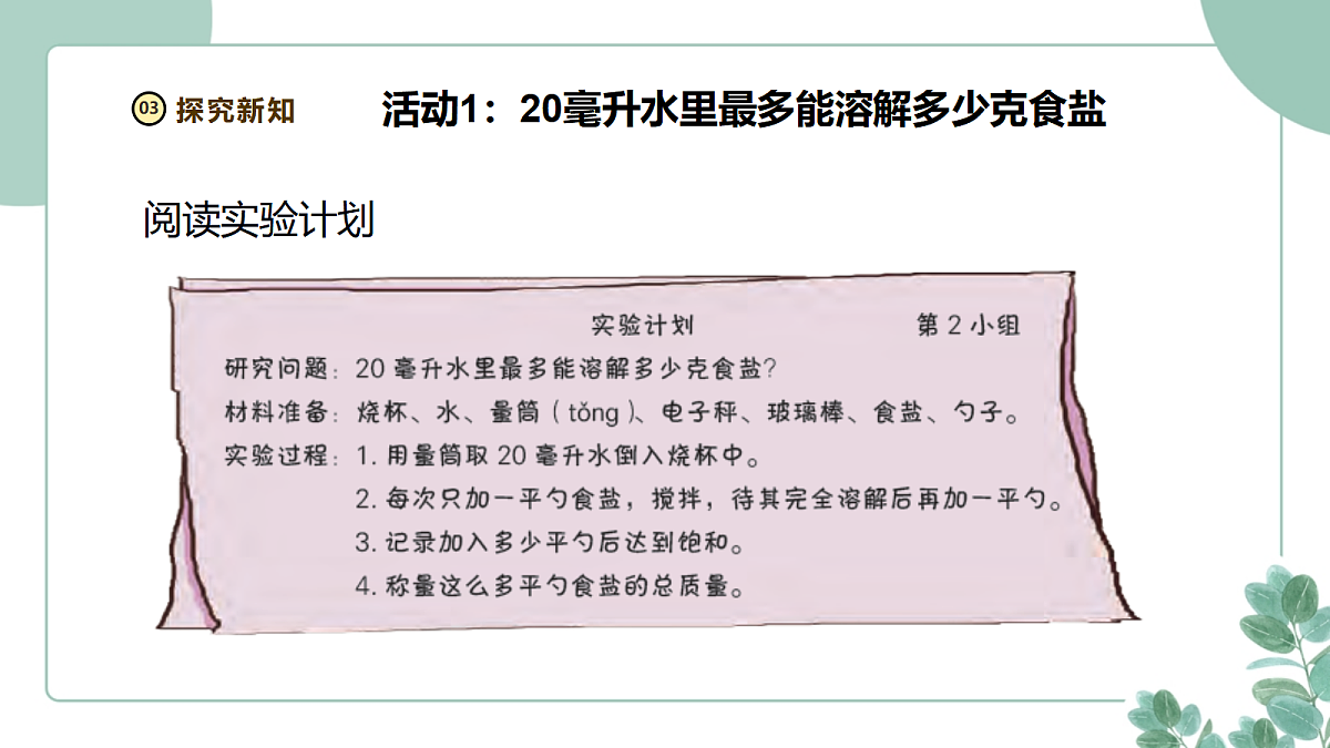 湘科版（2024）科学三年级下册1.2《能溶解多少》课件第7页