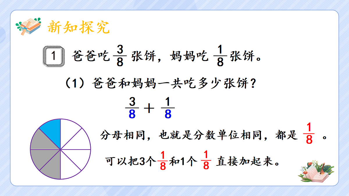 6.1《同分母分数加、减法 》第5页