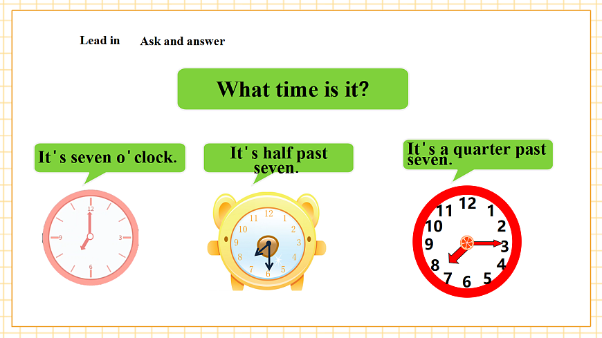 Unit1 What's your daily schedule 第三课时 Communicate 课件 -沪教一起四下第6页