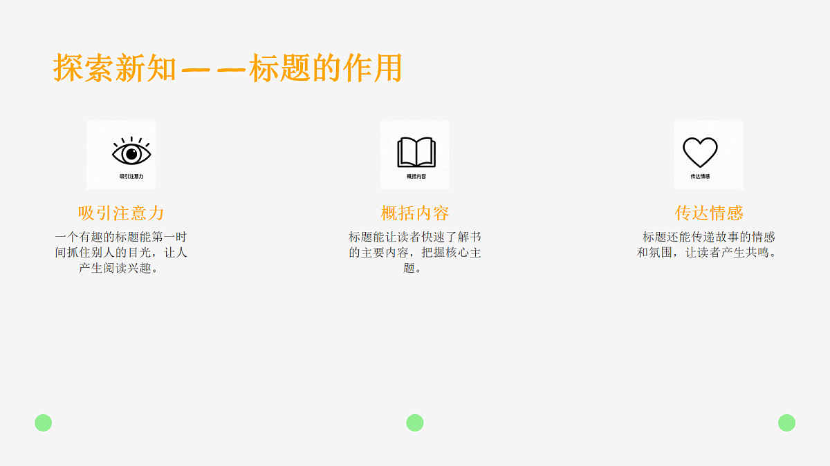 《吸引人的标题》美术课件设计方案第5页