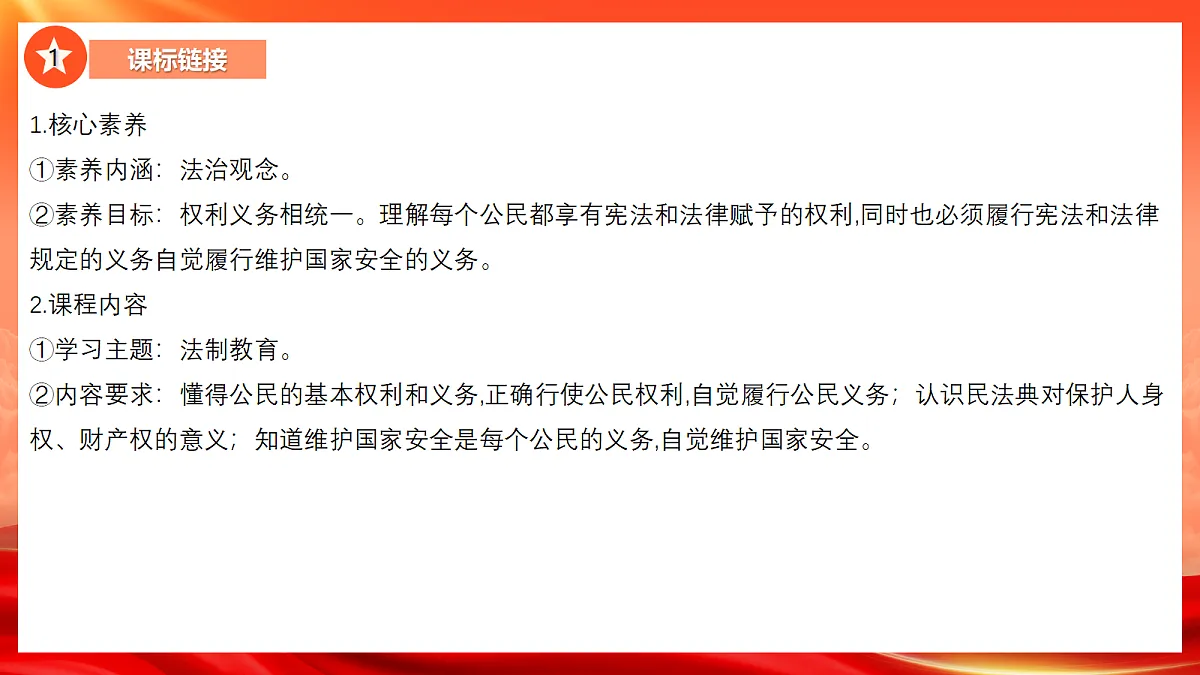 【公开课】道法人教版（2026春）八下《第二单元 理解权利义务》复习课件第8页
