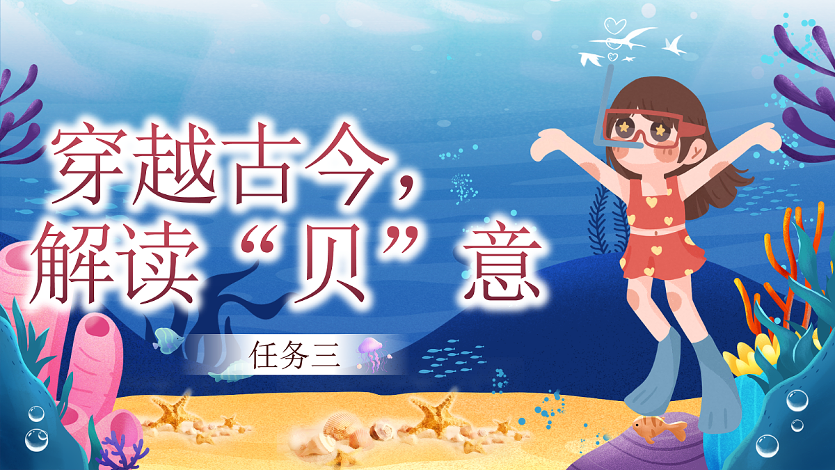 【教学课件】识字3.《”贝“的故事》(第二课时)第3页