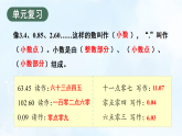 三 小数的初步认识 整理与复习（课件）-2025-2026学年三年级下册数学西南大学版（2024）
