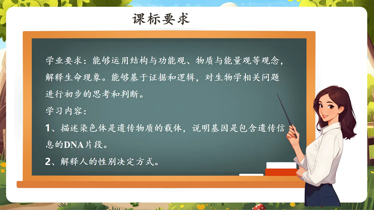 6.2.4 人的性别决定 课件第3页