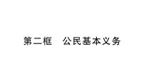 人教版(2024)八年级下册(2024)公民基本义务作业课件ppt