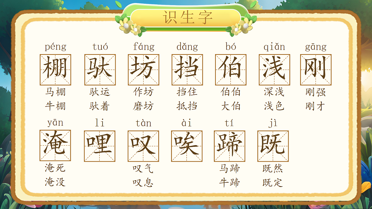 【教学课件】阅读13.《小马过河》(第一课时)第4页