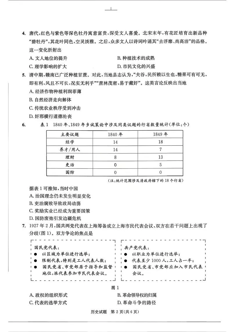 历史试题第2页
