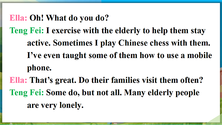 第2课时　Section A(3a—3d)第7页