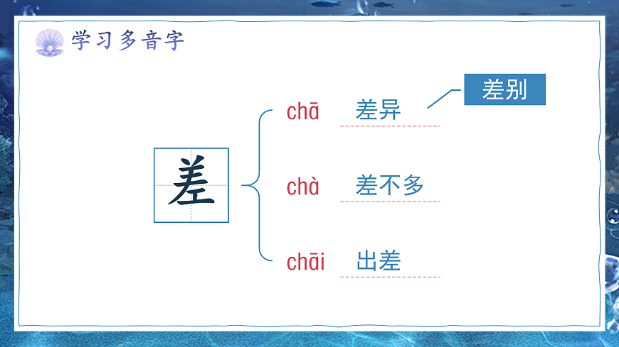 三下第三单元9《海底世界》(第一课时) 教学课件第7页