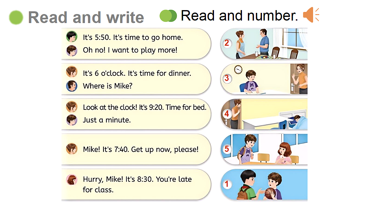 第6课时 B Read and write & Reading time第4页