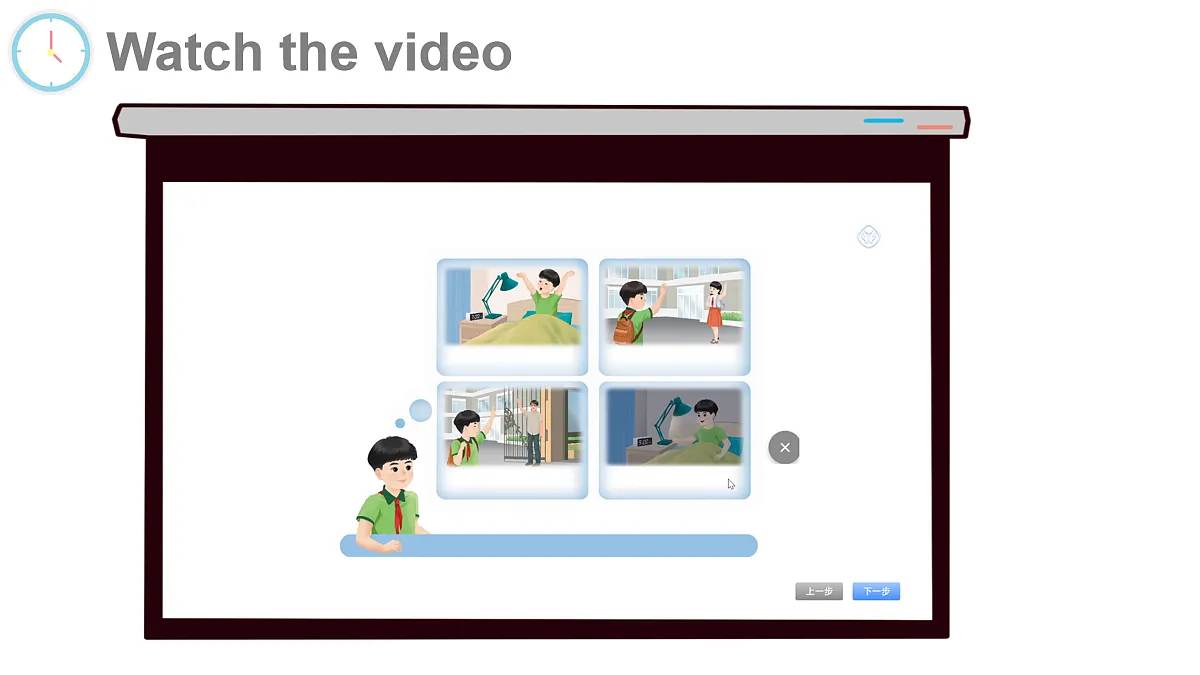 第5课时 B Let's learn & Look and say & C Project第5页