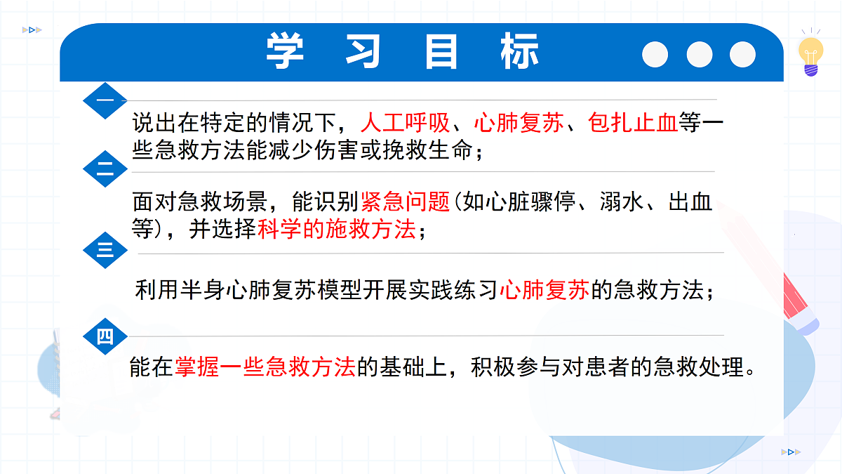 2026生物苏教版八年级下册5.18.3 常用的急救方法（教学课件）第3页