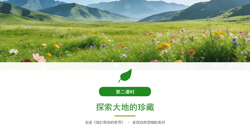 《我们奇妙的世界》第2课时（含课后习题）第3页