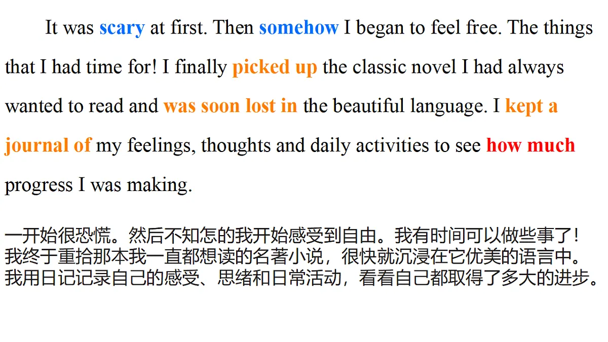 译林高一英语必修三Unit 3 The world online Extended reading全文翻译知识点课件第6页