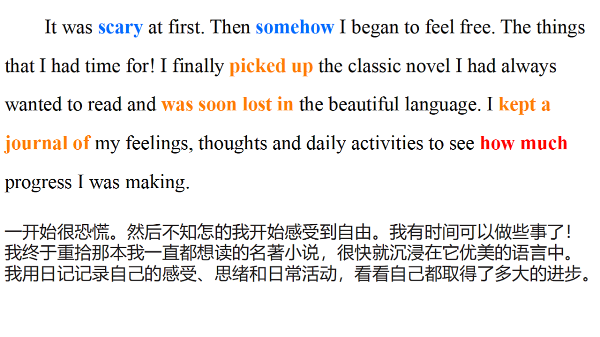 译林高一英语必修三Unit 3 The world online Extended reading全文翻译知识点课件第6页