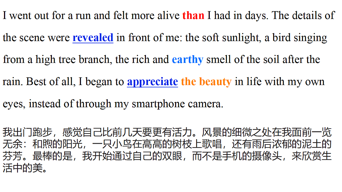 译林高一英语必修三Unit 3 The world online Extended reading全文翻译知识点课件第7页