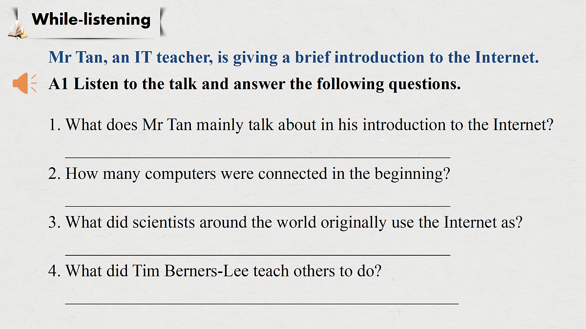 译林高一英语必修三Unit3 The world online Integrated skills 课件第6页