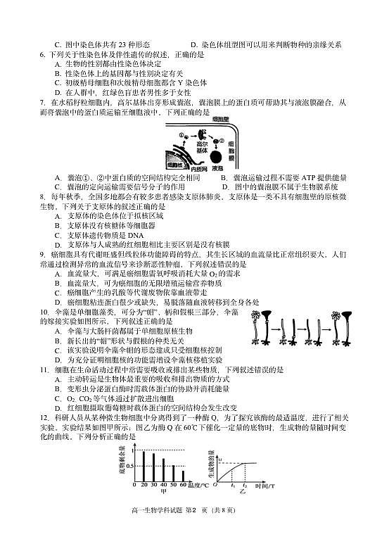 生物试题第2页