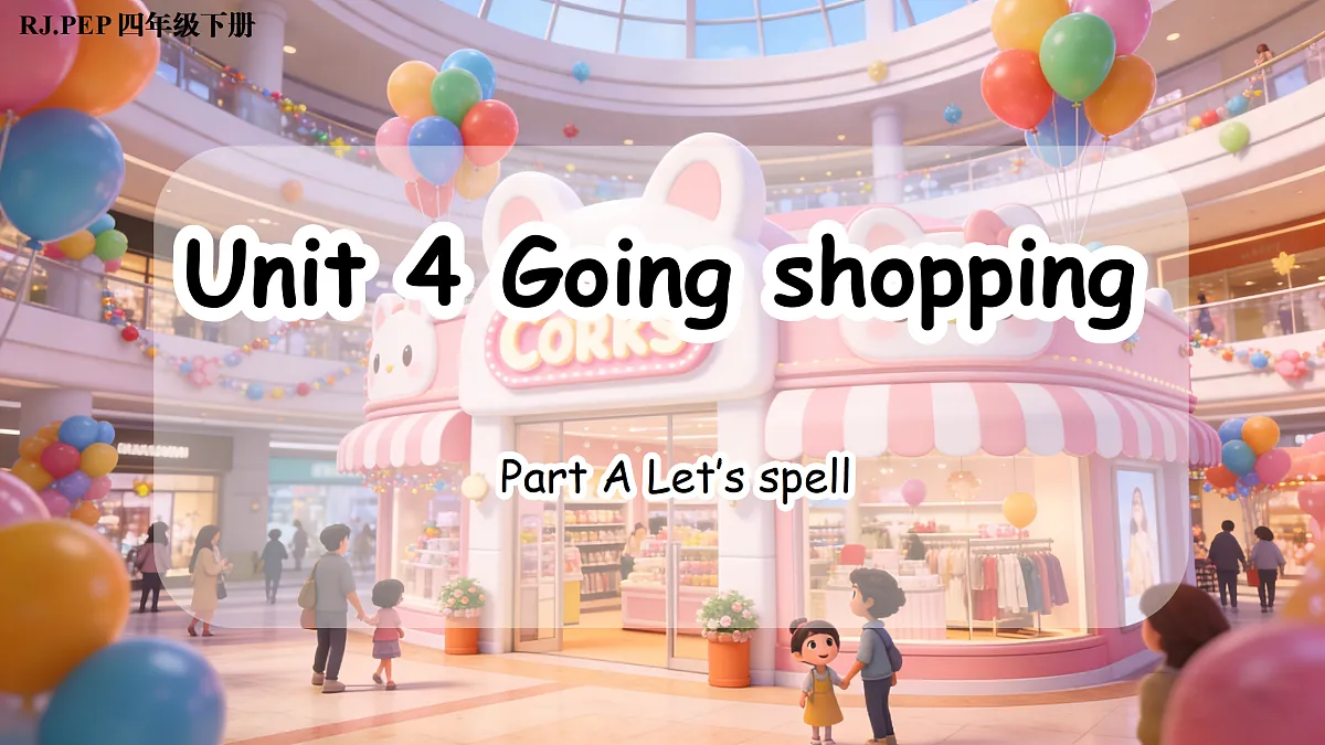 Unit 4 第3课时 Part A Let’s spell 教学课件第1页