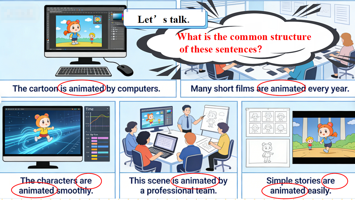 Unit 3 Comics and animation 第3课时Grammar 课件第4页
