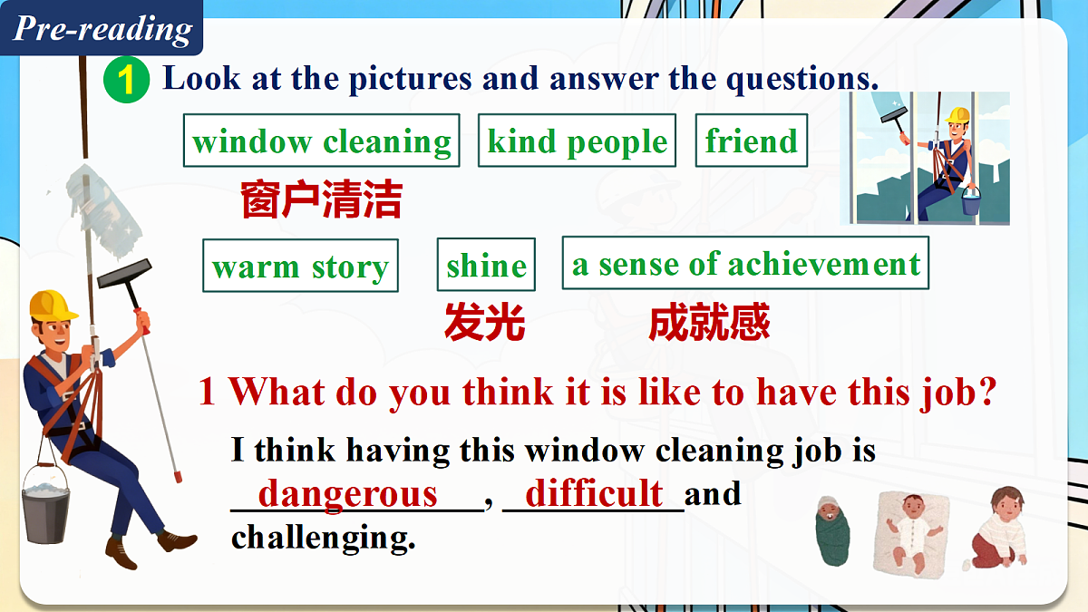 Unit1 Career talks Understanding ideas新外研版八下英语课件第4页