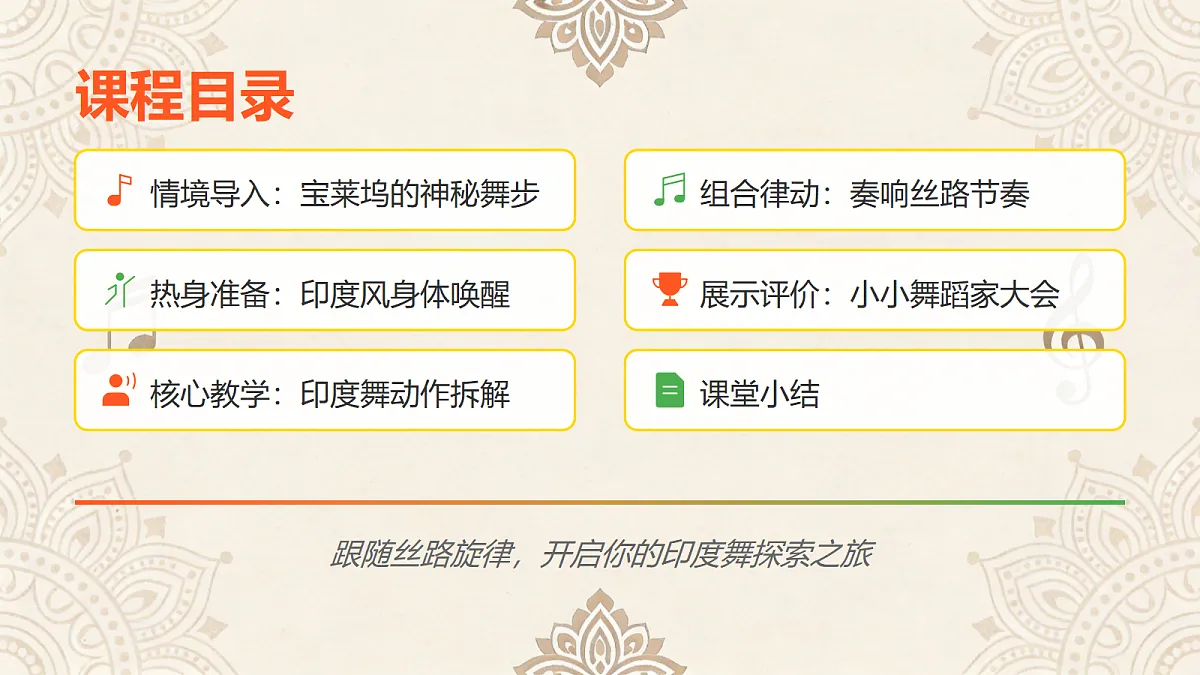 人教版（2026）三年级下册音乐第五单元第3课小小舞蹈家《学跳印度舞》课件第2页