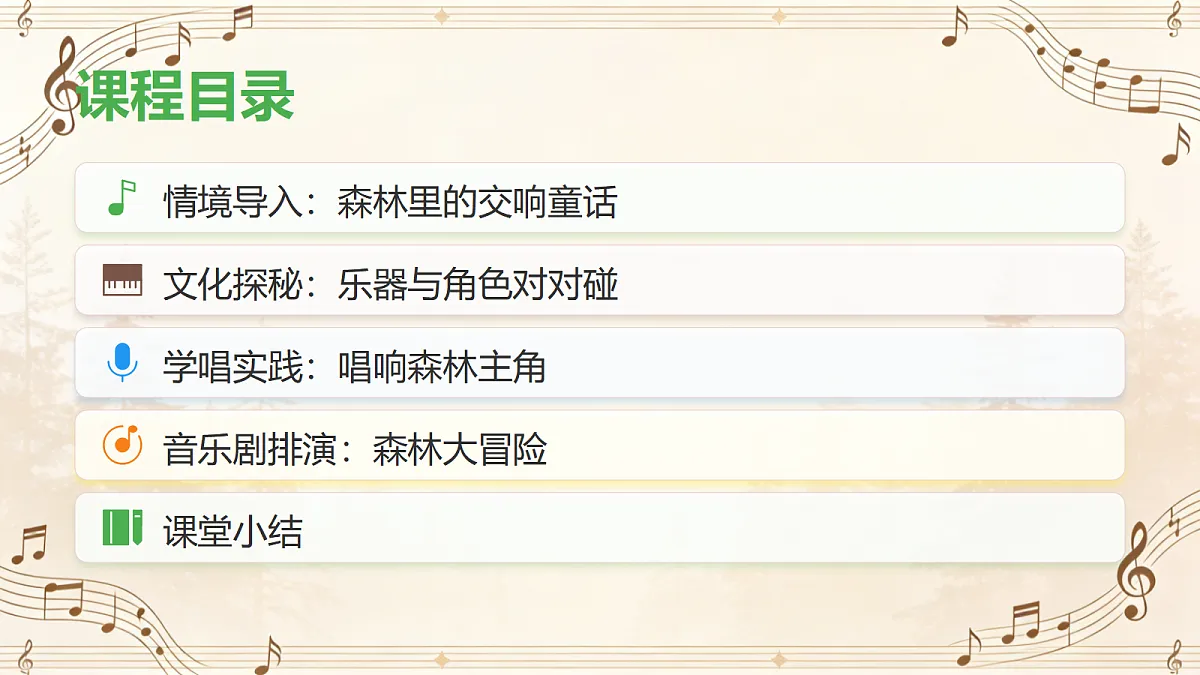 人教版（2026）三年级下册音乐第六单元第1课小小音乐剧《彼得与狼》课件第2页