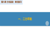 第八章 力与运动（复习课件）物理新教材苏科版八年级下册