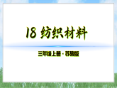 苏教版（2024）科学三年级上册 18《纺织材料》课件