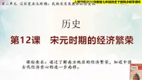 初中历史人教版(2024)七年级下册(2024)宋夏金元时期经济的繁荣优质教学ppt课件