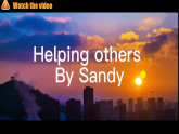 Unit 4 Helping out Presenting ideas&Reflection新外研版八下英语课件(含视频）