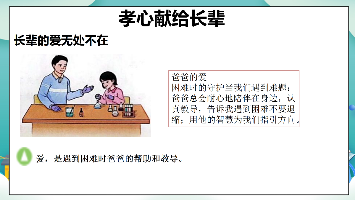 【新教材 】 三年级下册道德与法治 第8课《弘扬家庭美德》（第一课时）PPT教学课件（统编版）第8页