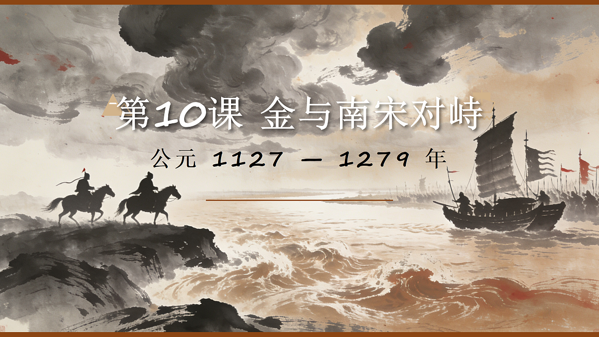 第10课 金与南宋对峙第1页