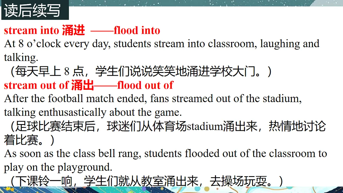 译林英语高一选择性必修一Unit 2 The universal language Extended reading 语言点 课件第8页