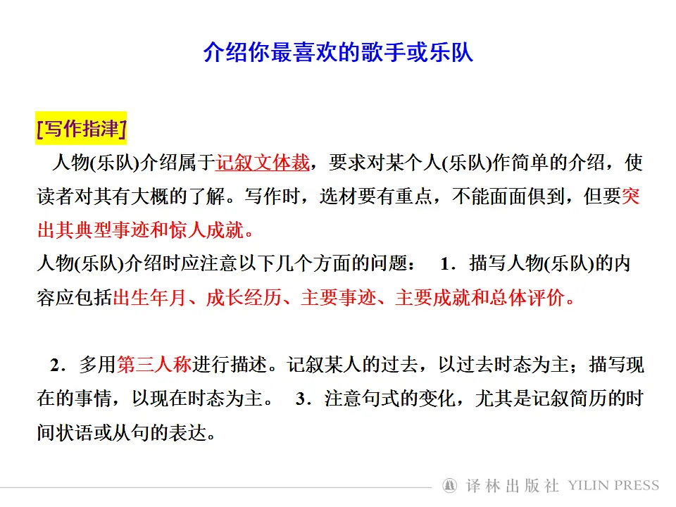 译林英语高一选择性必修一Unit 2 The universal language Integrated skills 写作课件第2页