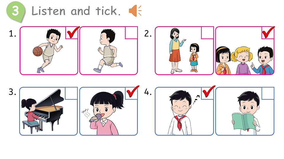 Lesson 3 You have many ways to be happy.第8页