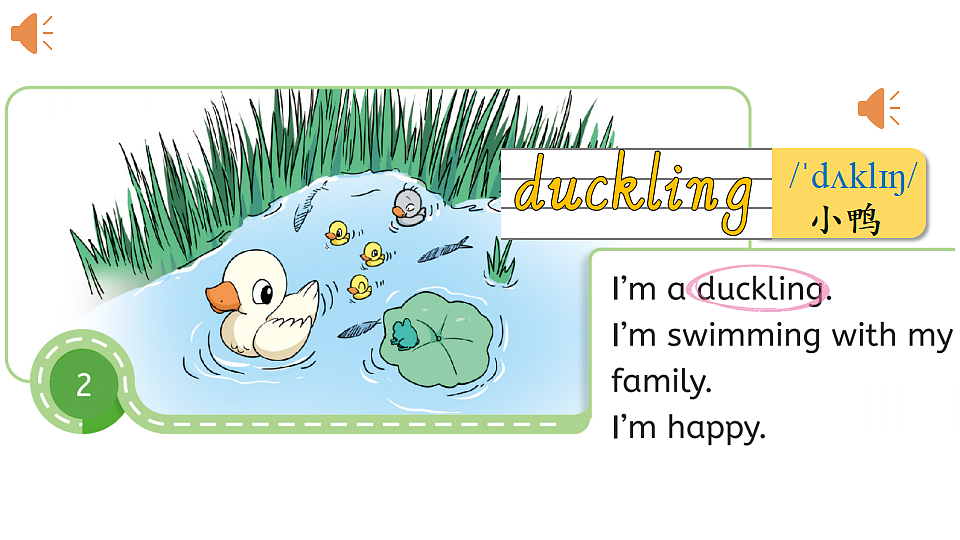 Lesson 4 I'm not a poor duckling.第4页