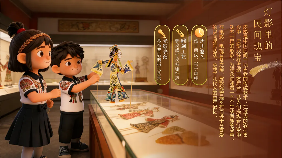 3.1 皮影的生命力 课件 2025-2026学年人教版三年级美术下册第4页